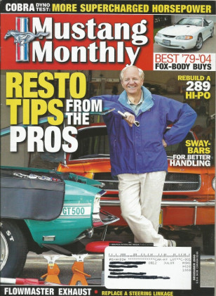 MUSTANG MONTHLY 2008 DEC - K-CODE REBUILD, SVT DYNO-TUNED